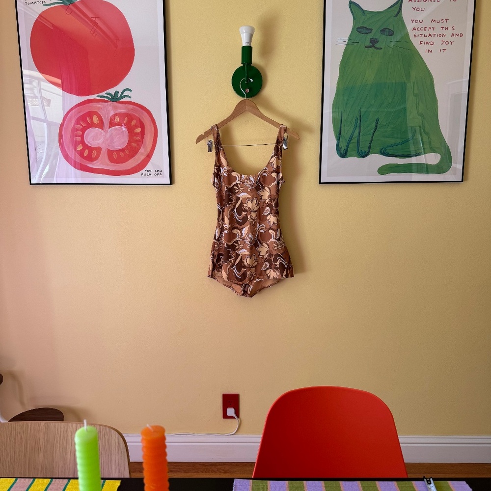 Free People Rhythm Tank Short One-Piece Surf Suit